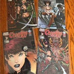 Chastity Comic Book Set #1-4